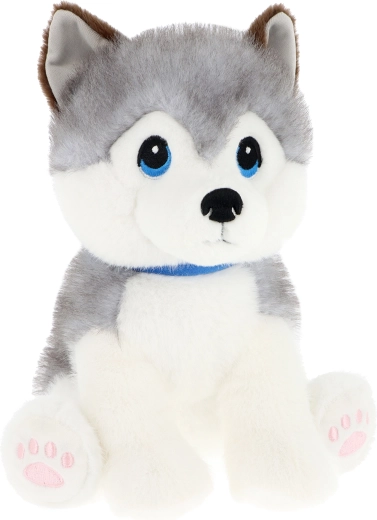 Keeleco petit chien Husky amoureux 23 cm