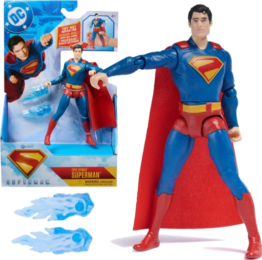 Figurine d’action SUPERMAN 15 cm avec effets et accessoires
