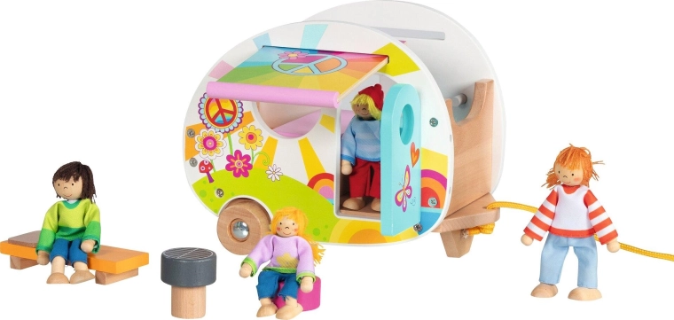 Caravane en bois Happy Campers Goki