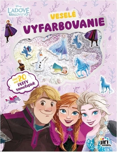 Disney Frozen – coloriage joyeux avec super autocollants