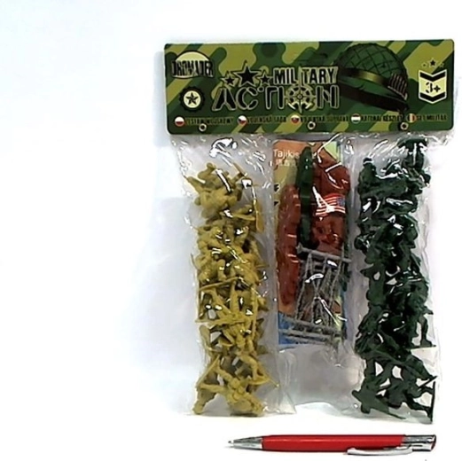 Ensemble de soldats pour enfants en sachet
