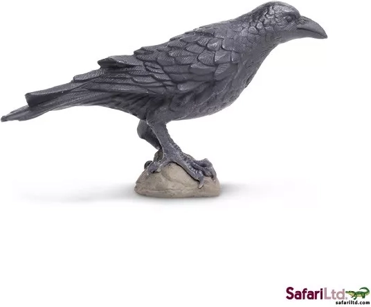 Figurine de corneille noire Safari Ltd.