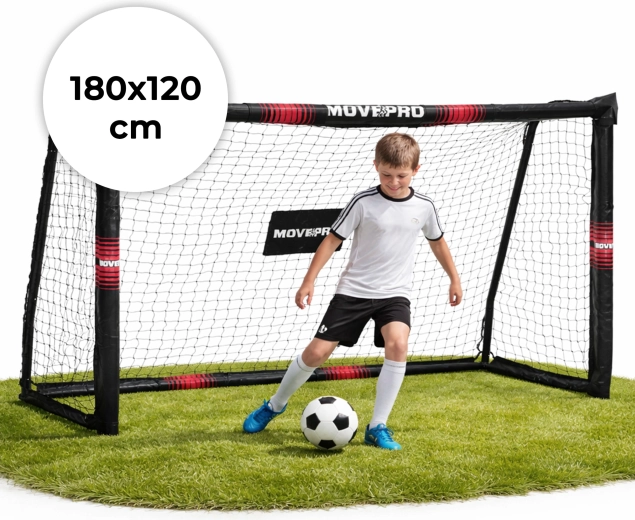 But de football avec filet 180 × 120 × 60 cm MOVEPRO