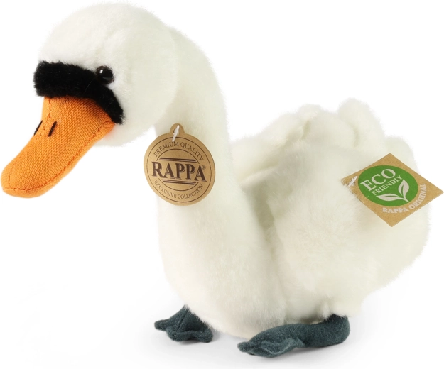 Cygne en peluche 20 cm éco-responsable
