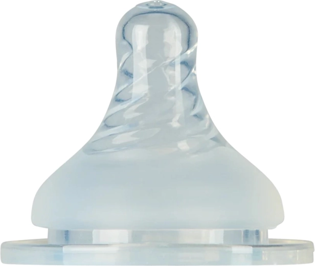 Tétine en silicone Mininor pour biberon 3 m+ - 1 pièce