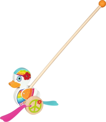 Canard en bois Goki Enna à pousser - 1 pièce