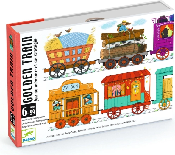 Jeu de cartes DJECO Golden Train