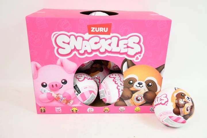 ZURU Snackles peluche dans une boule surprise – série 3