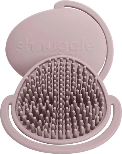 Brosse pour bébé en silicone Shnuggle Blossom