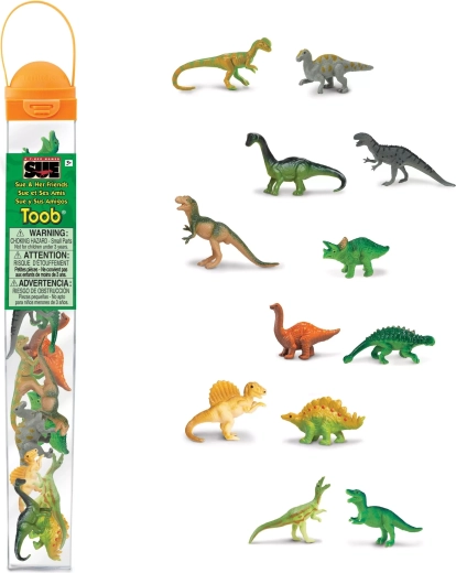 Safari Ltd. TOOBS tube dinosaures – Sue et ses amis