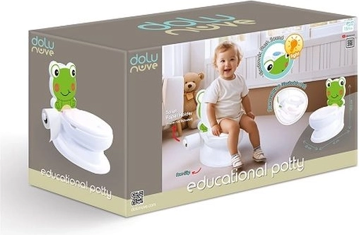 Dolu Pot éducatif grenouille avec sons et lumière