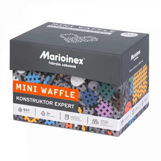 Kit de construction Mini Waffle Expert 501 pièces