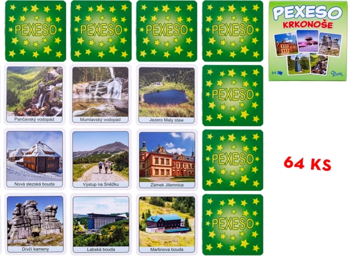 Pexeso Krkonoše – jeu de mémoire familial