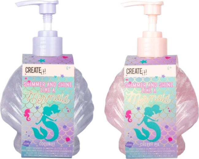 Create It! gel corporel pailleté Mermaid