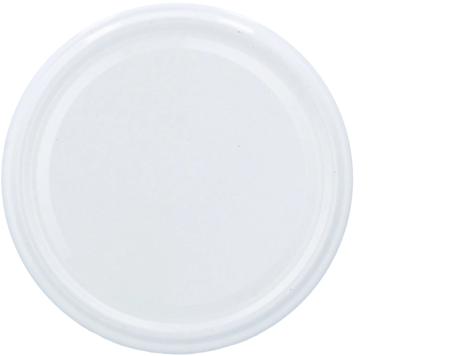 Couvercles émaillés pour conserves 66 mm – lot de 10 pièces