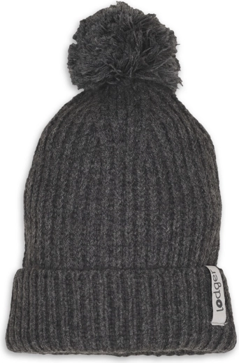 Bonnet tricoté en mérinos Lodger avec pompon pigeon 1–2 ans
