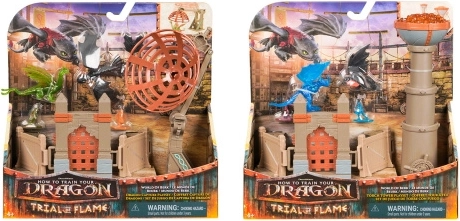 Dragons : le coffret d’entraînement avec figurines