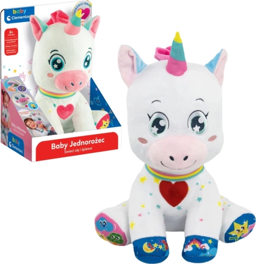 Licorne interactive en peluche BABY CLEMENTONI