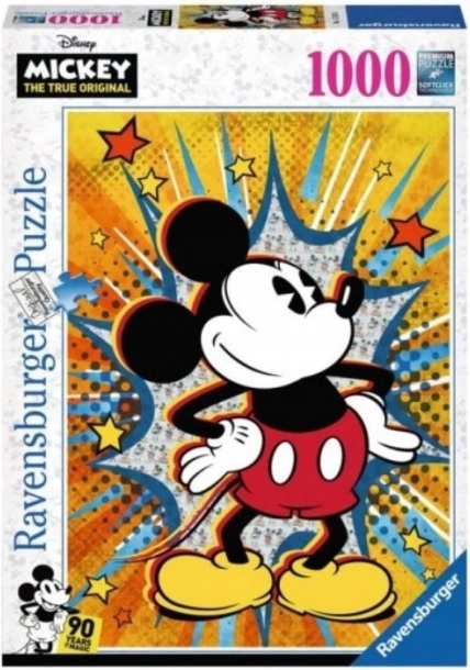 Casse-tête Ravensburger Retro Mickey 1000 pièces
