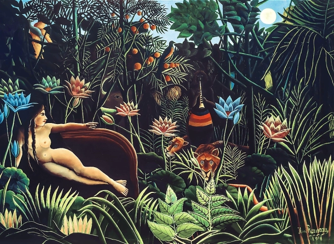 Puzzle en bois Art : Henri Rousseau - Rêve 200 pièces