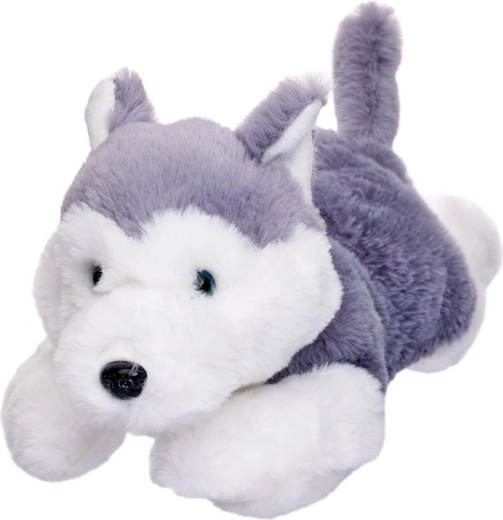 Masque chien husky allongé 35 cm