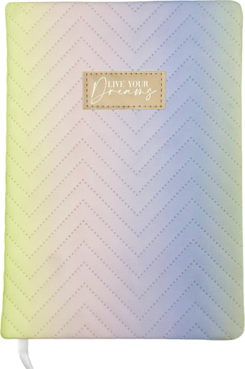 Carnet A5 avec couverture PU dégradée - 1 pièce