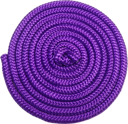 Corde à sauter gymnastique Kubisport 3 m violette