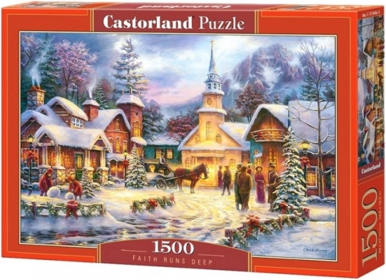 Puzzle Castorland 1500 pièces Hiver