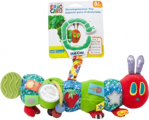 Jouet en peluche La chenille qui fait des trous Rainbow Toys