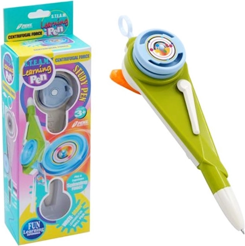 Stylo à bille avec toupie rotative