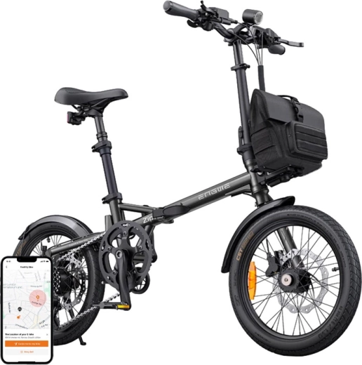 Vélo électrique pliant ENGWE Zip 250 W 16" gris