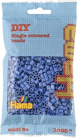Perles à repasser Hama MIDI – bleu, 1000 pcs