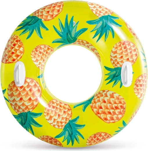 Bouée gonflable ananas 107 cm Intex
