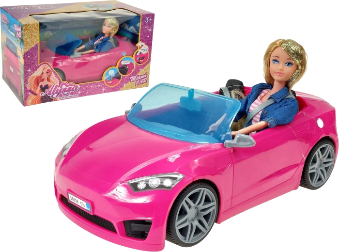 Petite voiture pour poupées