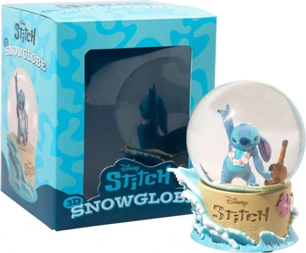 Boule à neige Disney Stitch