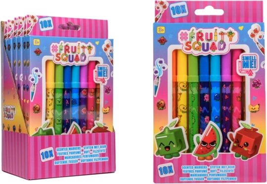 Feutres parfumés 10 pièces