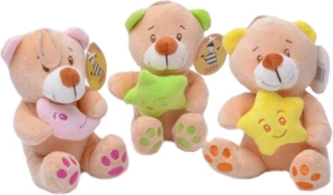 Ourson en peluche Baby Étoile/Lune