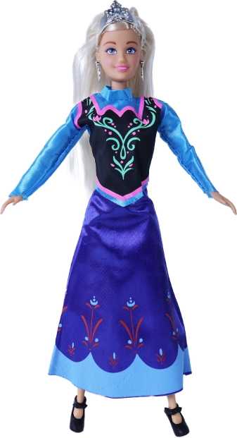 Vêtements de royaume d'hiver pour poupée