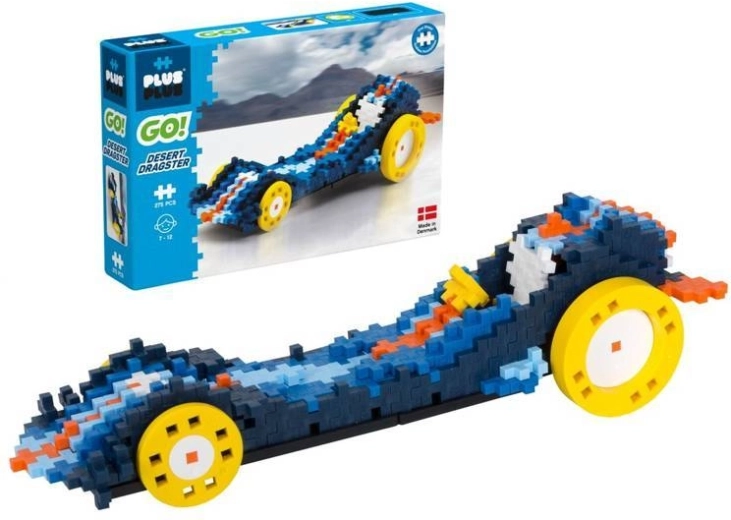 Jeu de construction Plus-Plus Mini mix dragster du désert 240 pièces