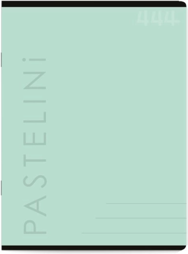 Cahier A4 PASTELINI vert ligné 40 feuilles