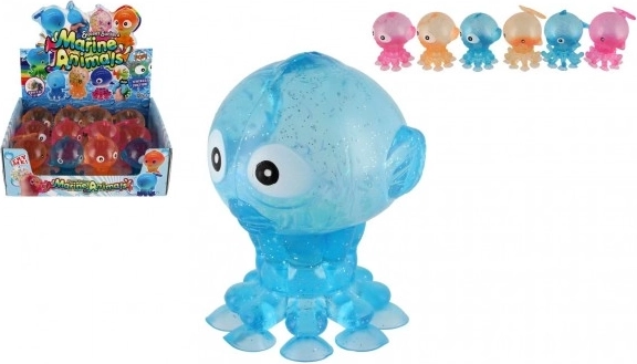 Jouet Poulpe Marin Antistress avec Ventouses