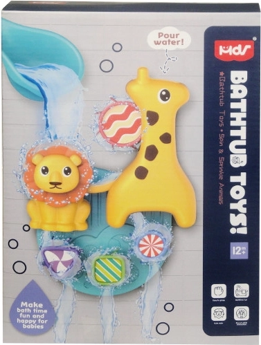 Jouet de bain amusant avec gobelets et ventouses pour enfants dès 12 mois