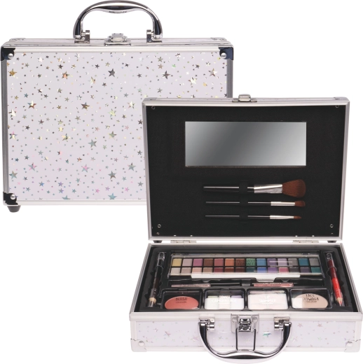 Trousse de maquillage moyenne blanche