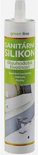 Silicone sanitaire blanc 280 ml GREEN LINE