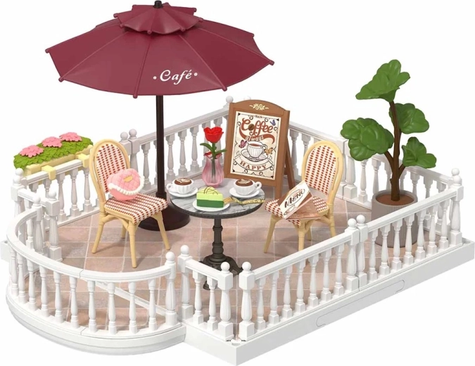 Extension de miniature de maison RoboTime Terrasse avec parasol