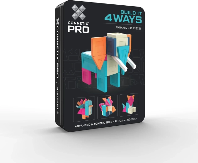 CONNETIX PRO kit de construction d’animaux Build It 4 Ways Animals Pack - 30 pièces