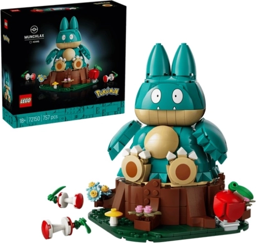 LEGO Pokémon Munchlax – modèle de collection à construire