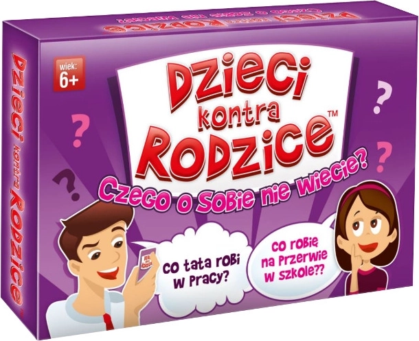 Enfants contre Parents : Que ne savez-vous pas l’un de l’autre ? – jeu de société familial