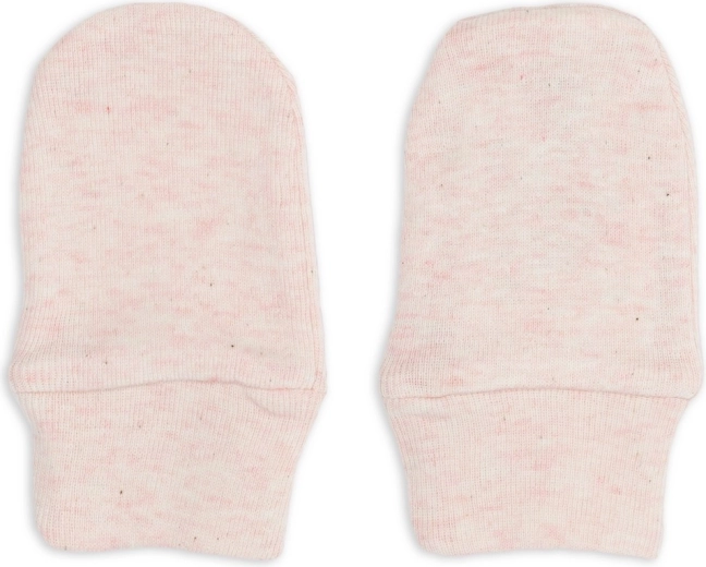 Moufles anti-griffures Lodger en coton biologique melange tan