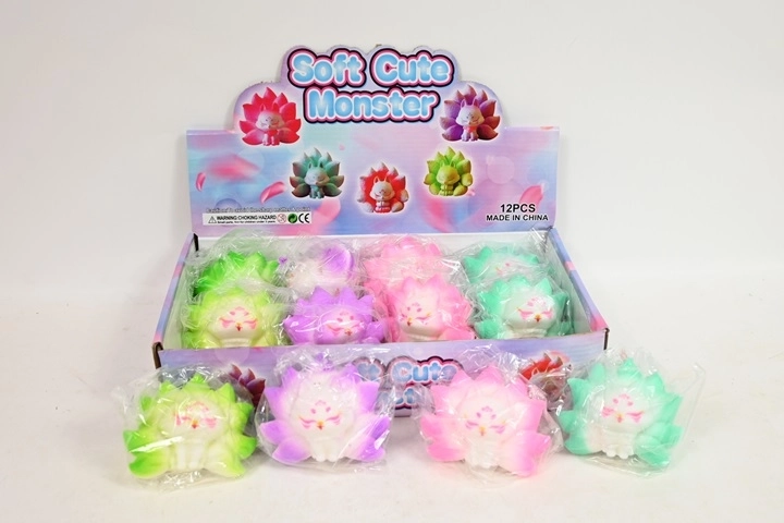 Animal antistress à presser en présentoir de vente (12 pcs)